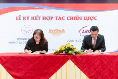 Viện ILPAI ký kết hợp tác chiến lược với Tập đoàn Lê Bảo Minh